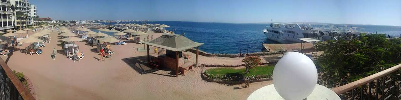 View from pool erea SUNRISE Holidays Resort (Adults Only)