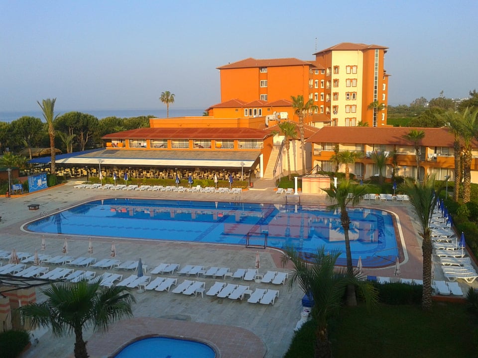 Aus dem Hotelzimmer Club Turtas Beach Hotel