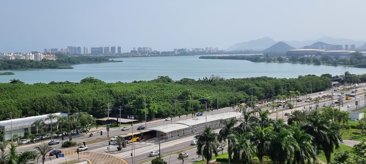 Ausblick Hilton Hotel Barra Rio de Janeiro