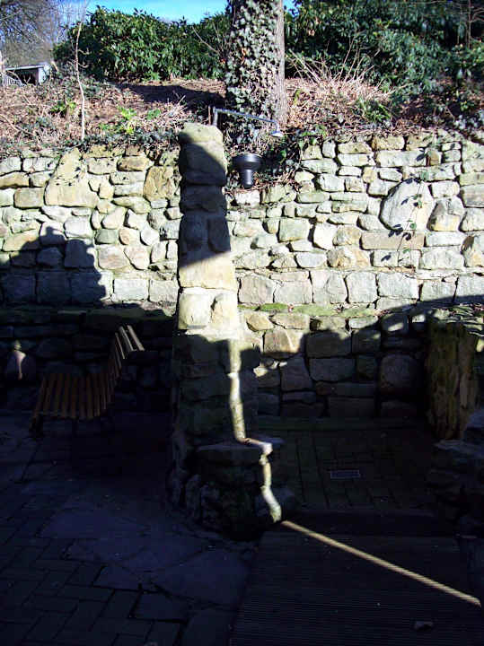 Außendusche Hotel Leugermann