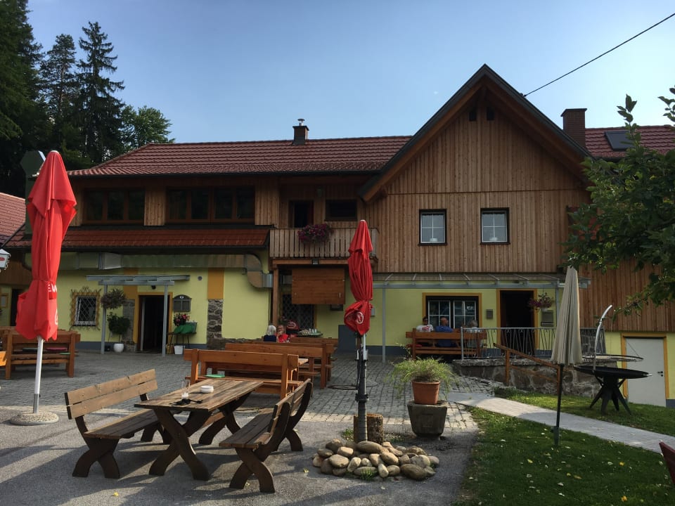 Außenansicht Gasthof - Pension Waldhof