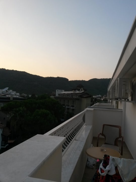 Vom balkon Mirage World Hotel Marmaris