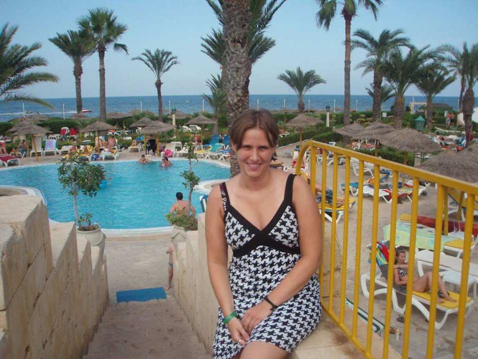 Morze, basen i ja Houda Golf & Beach Club