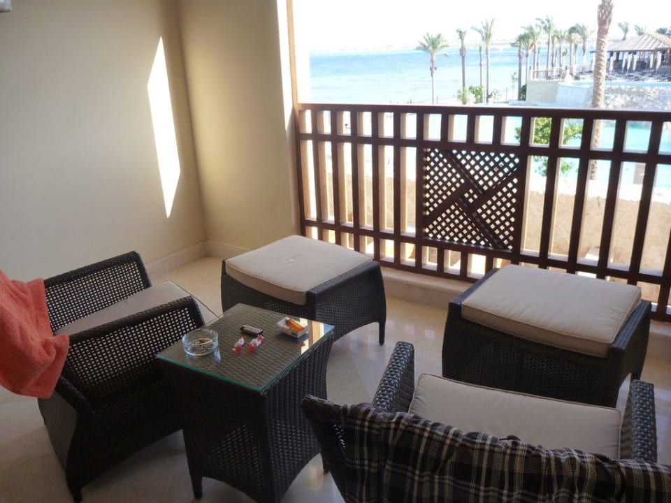 Balkon mit Pool- und Meerblick Makadi Spa - Adults only