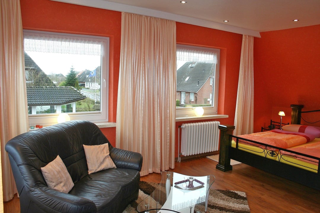 Doppelzimmer mit Balkon Gästehaus Wattenmeer