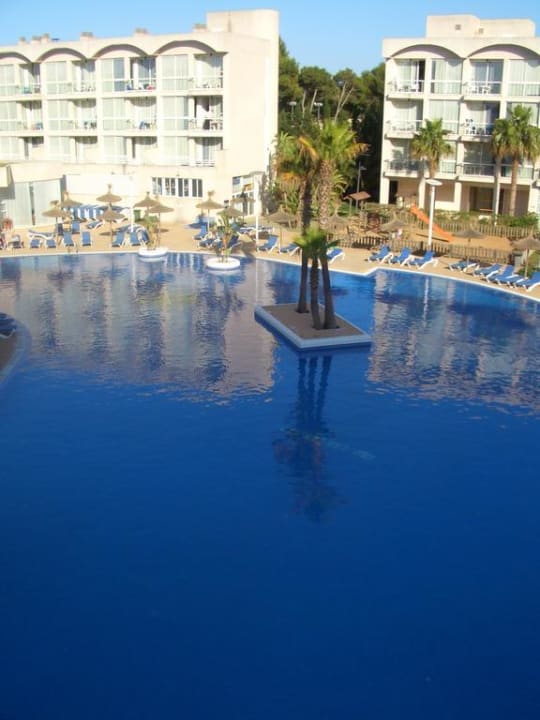 Blick aus dem Zimmer vom Balkon Hotel Zafiro Alzinar Mar