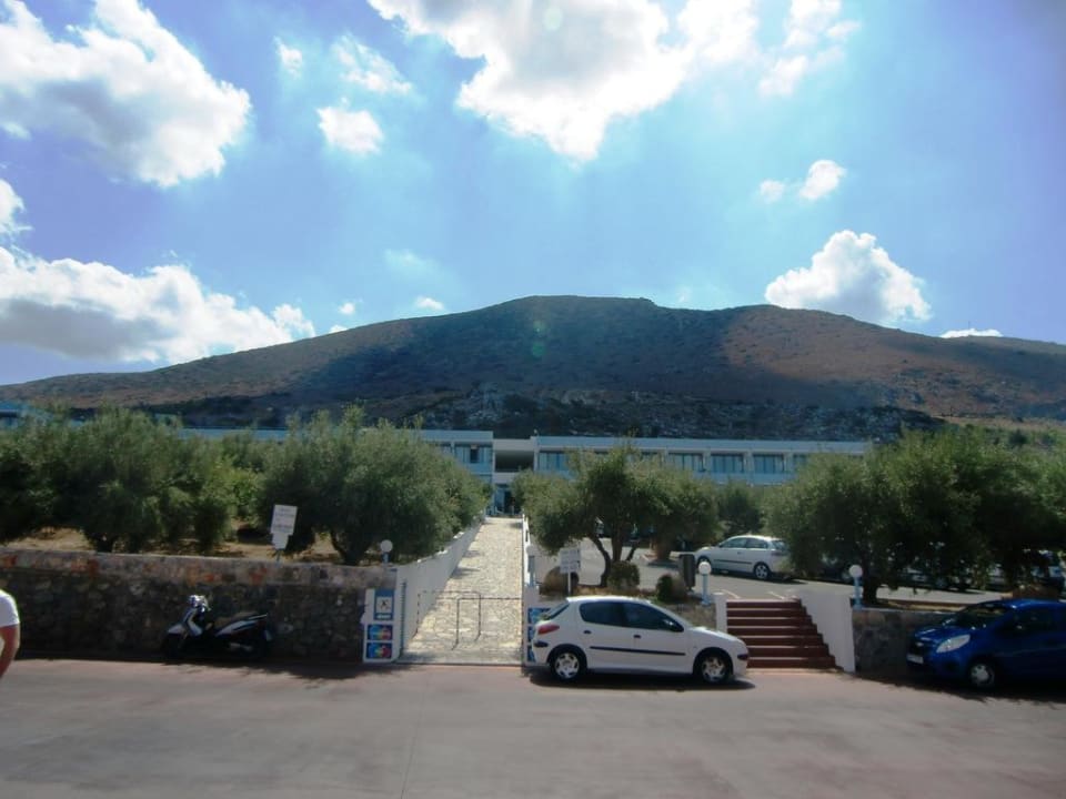 Rückseite Hotel in Richtung Appartments Royal & Imperial Belvedere Resort