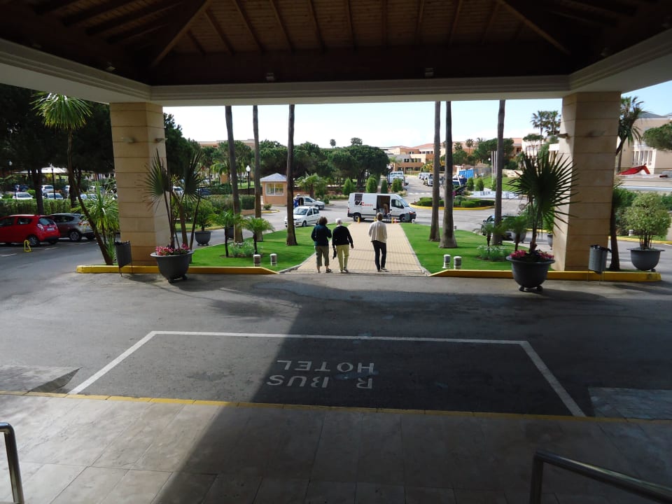 Eingangsausblick Hipotels Barrosa Park
