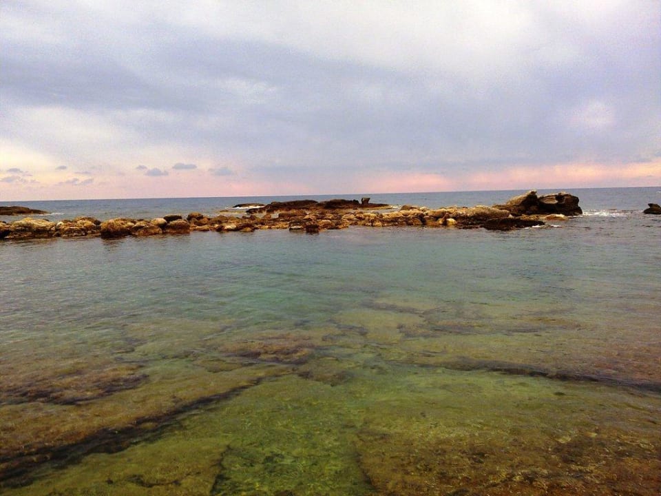 Uitzicht links in de baai Top Hotel