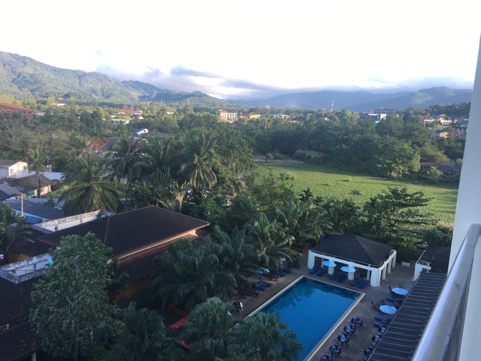 Ausblick Tinidee Hotel @ Ranong