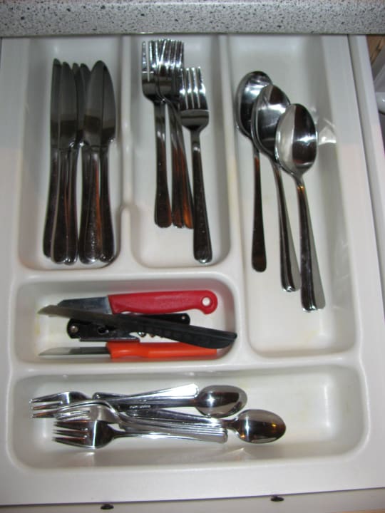 Küche - Besteck Fewo 2.5 Haus Arkonablick