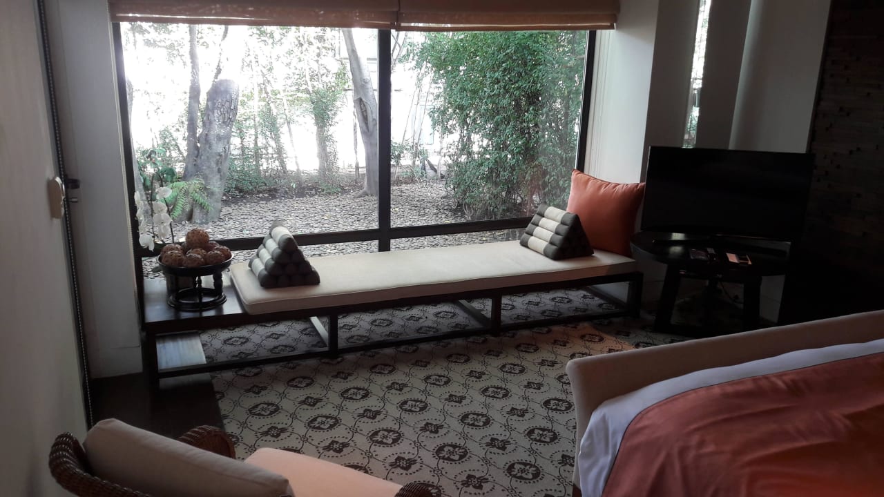 Spa Cottage: Ruheliege Grand Hyatt Erawan Bangkok