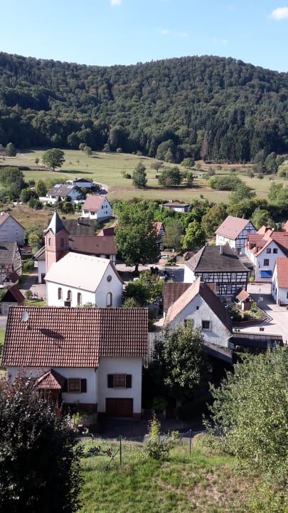 Ausblick Landgasthaus Wegelnburg