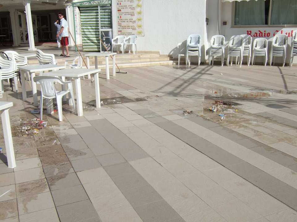 Gang zum Frühstücksraum El Mouradi Club Kantaoui