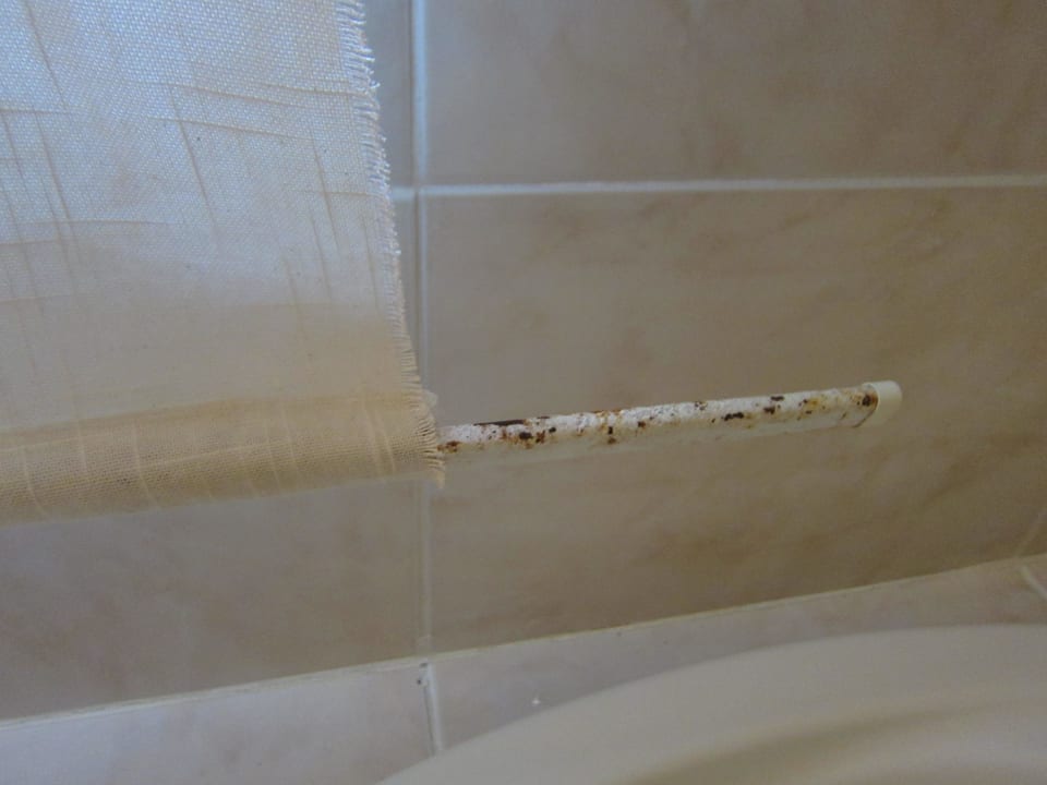 Rostige Stange im Badezimmer Grand Palladium Select Bávaro Resort & Spa