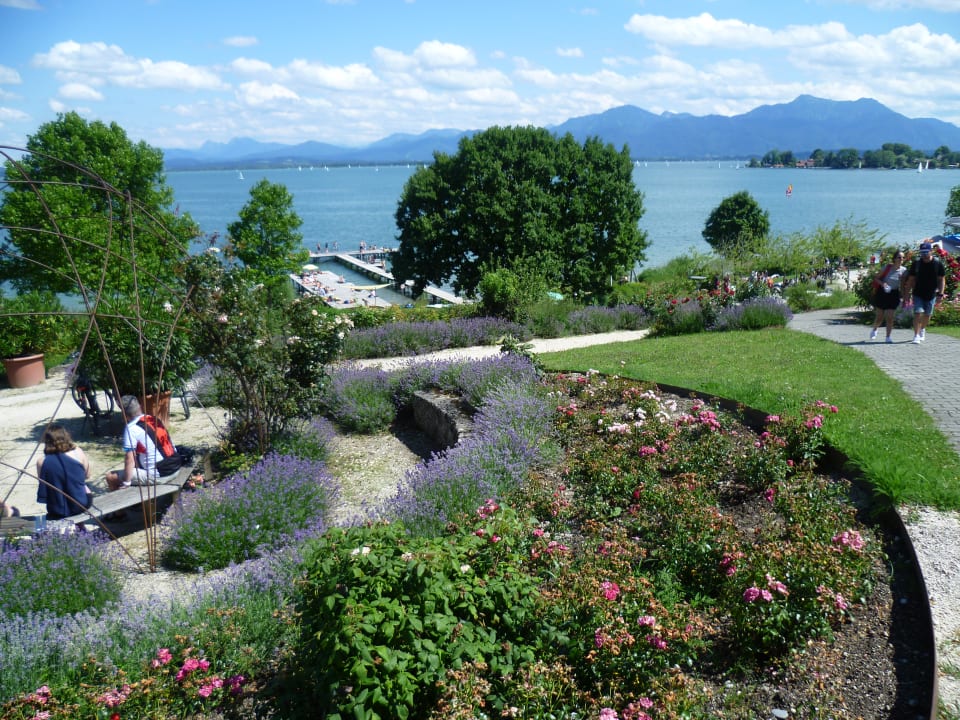 Ausblick Ferienresidenz Chiemseestern