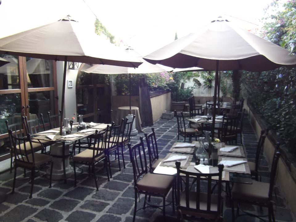 Terrasse Restaurant Hotel Camino Real Antigua