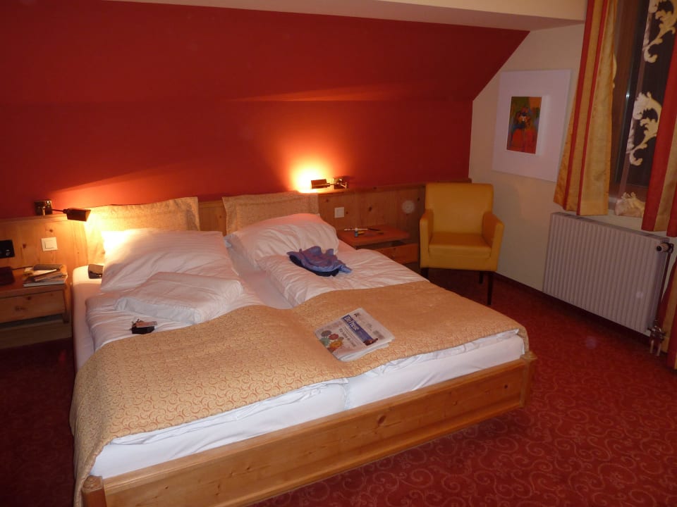 Bequeme Betten, gutes Leselicht Hotel Schwarz Alm