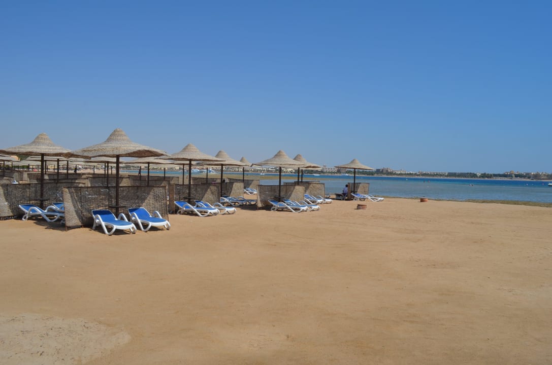 Schöner Sandstrand Cleopatra Luxury Resort Makadi Bay