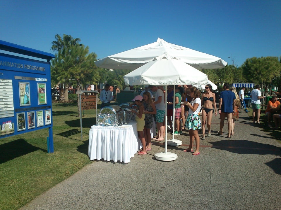 Grillen am Nachmittag Voyage Belek Golf & Spa