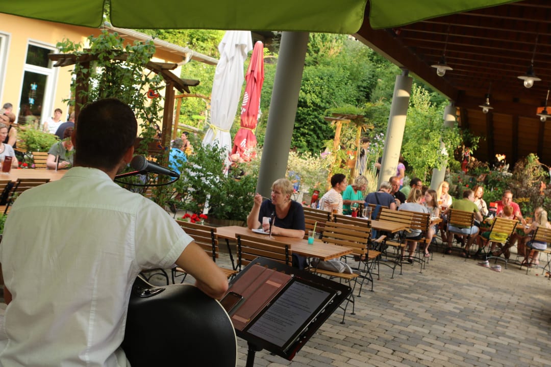 Biergarten des Ferienparks Hasseröder Ferienpark