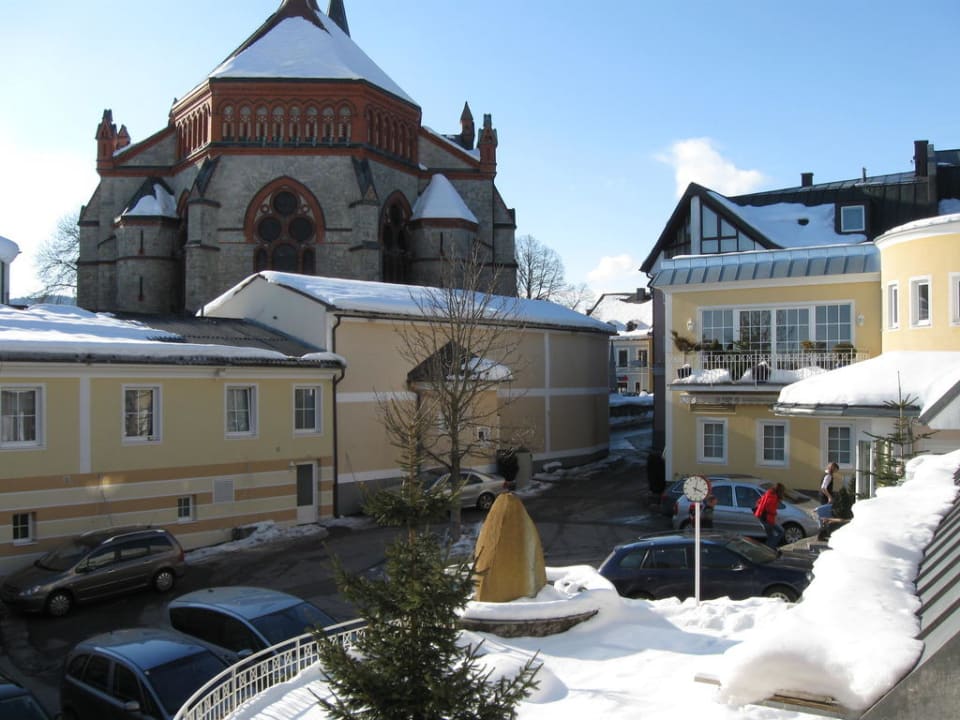 Zimmerausblick Hotel Almesberger