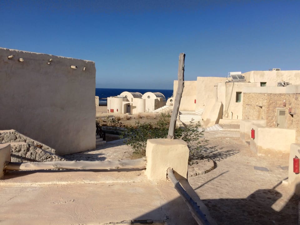 Blick von 2. Terrasse Zimmer 12 The Oasis Dive Resort