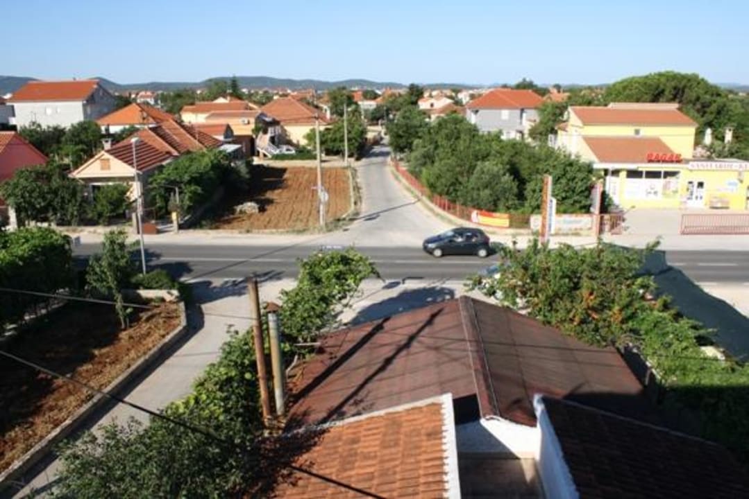 Widok z balkonu Apartments Bracic