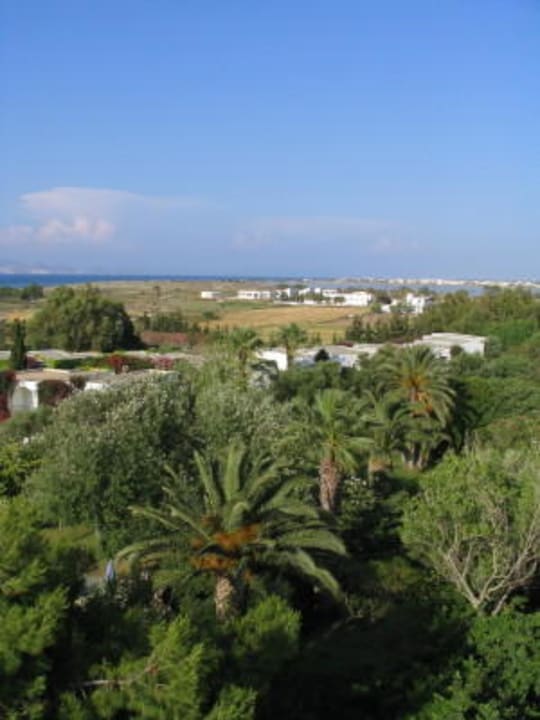 Aussicht vom Dach Caravia Beach Hotel