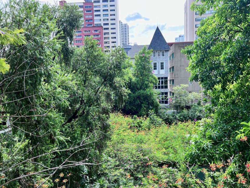 Ausblick Hotel Ariyasomvilla