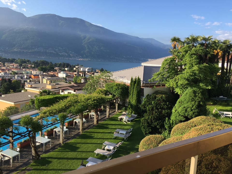 Ausblick Hotel Hold Arosa