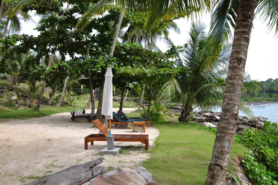 Strandbereich Koh Kood Beach Resort