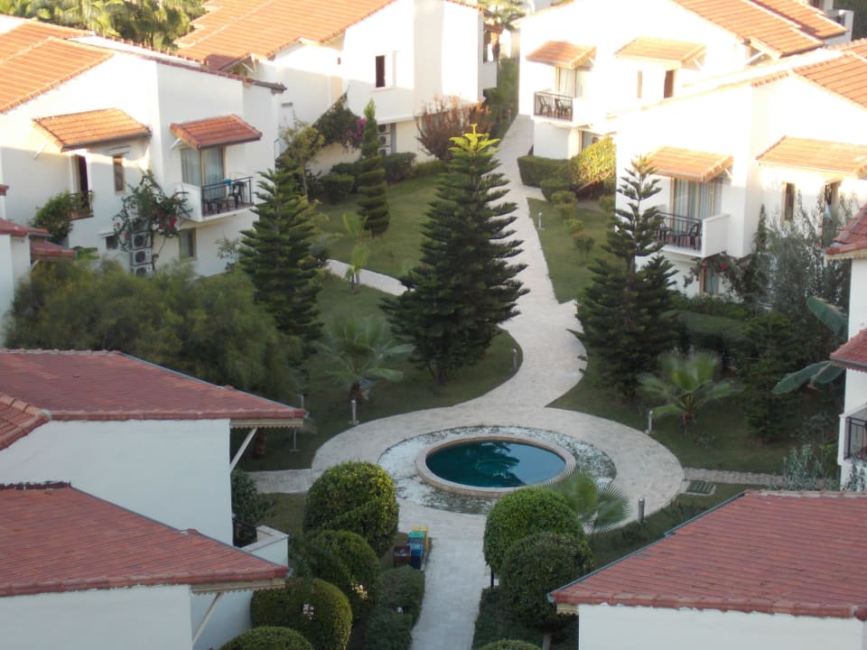 Bungalowpark, Aussicht von unserem Zimmer nach hinten Selectum Family Comfort Side
