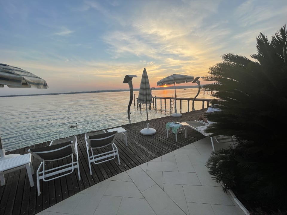 Ausblick Hotel Continental Sirmione