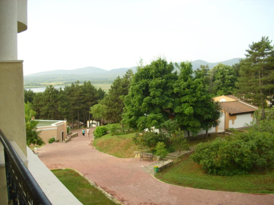 Blick vom Balkon Hotel Duni Royal Belleville