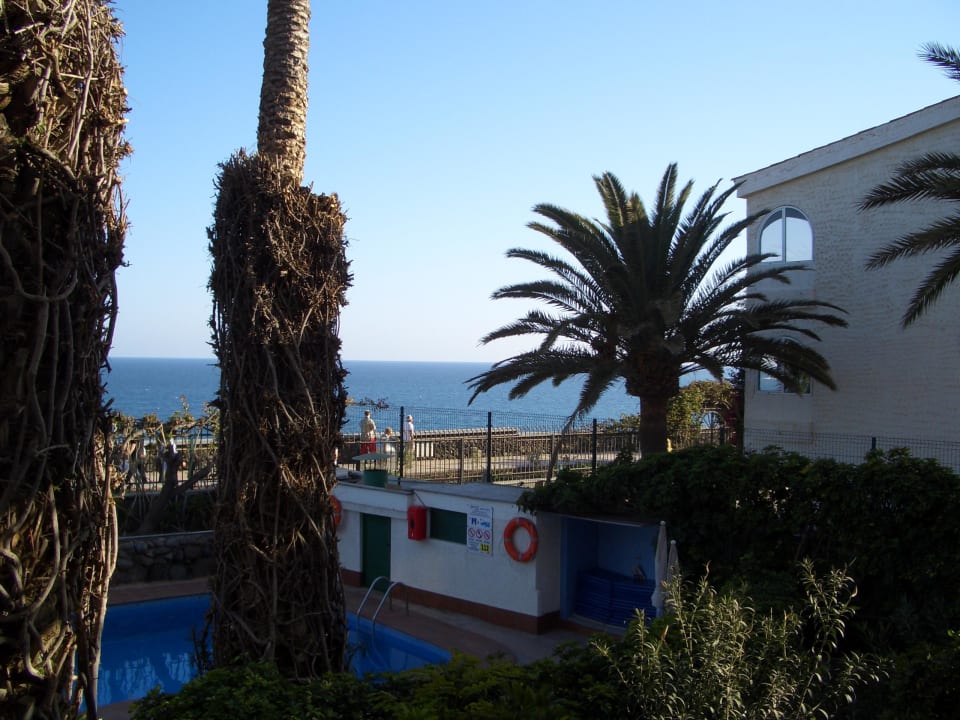 Zimmerblick aus der 1. Etage Hotel San Nicolas