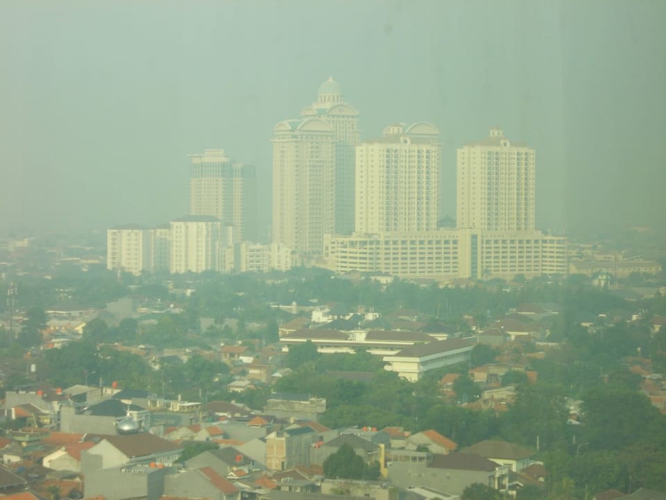 Widok z pokoju Hotel Mulia Senayan, Jakarta