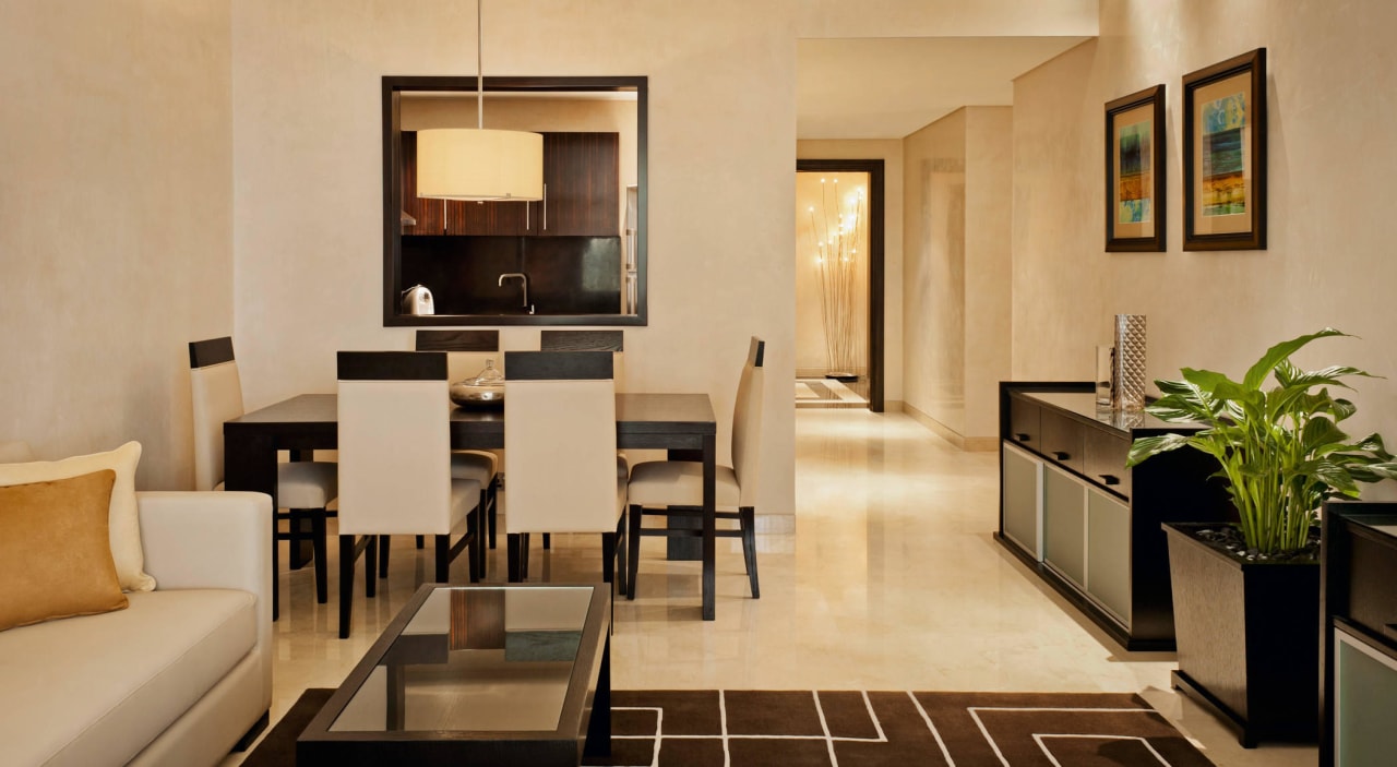 Grosvenor Suite Wohn- und Speisebereich Grosvenor House Dubai