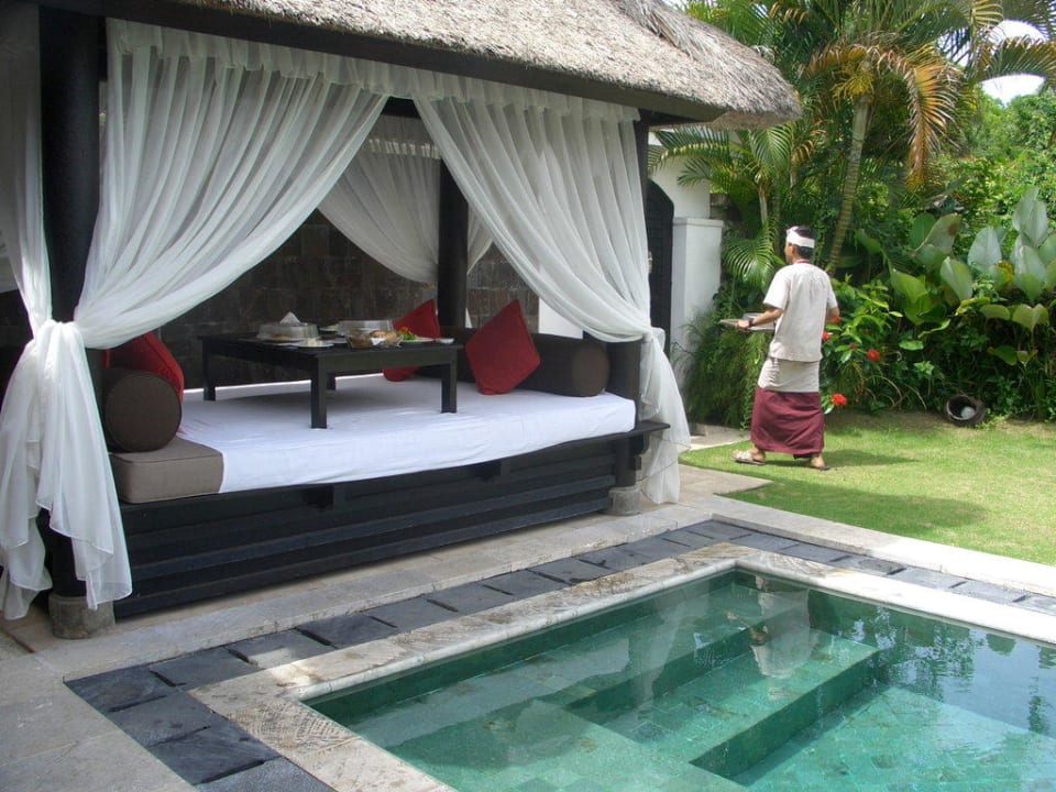 Frühstück im Balibett Hillstone Uluwatu Villa