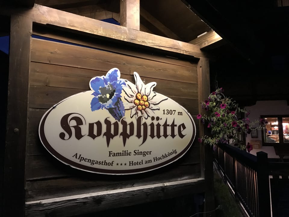 Außenansicht Alpengasthof Hotel Kopphütte