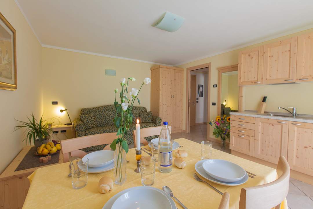 Bilocale stanza soggiorno Residence Hotel Raggio Di Luce