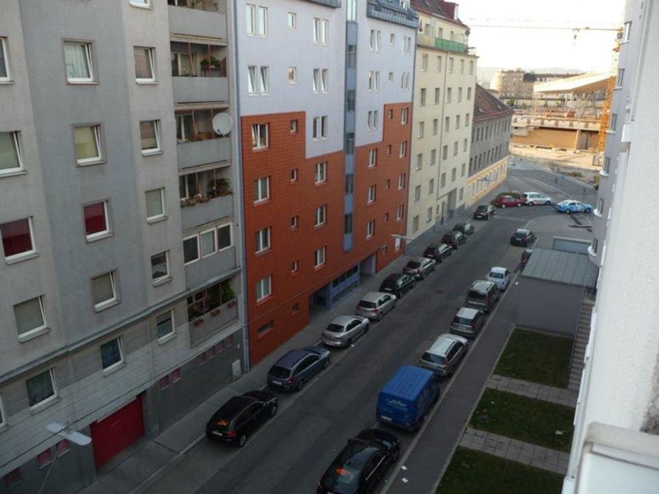 Ausblick hinter Hotel Premier Inn Wien City Hauptbahnhof