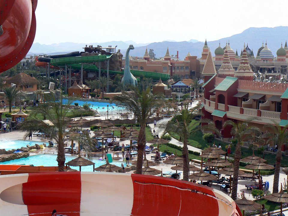Výhled na část areálu Pickalbatros Aqua Blu Resort - Sharm El Sheikh