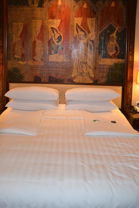 Immer alles nett gemacht. Shangri-La Hotel, Bangkok