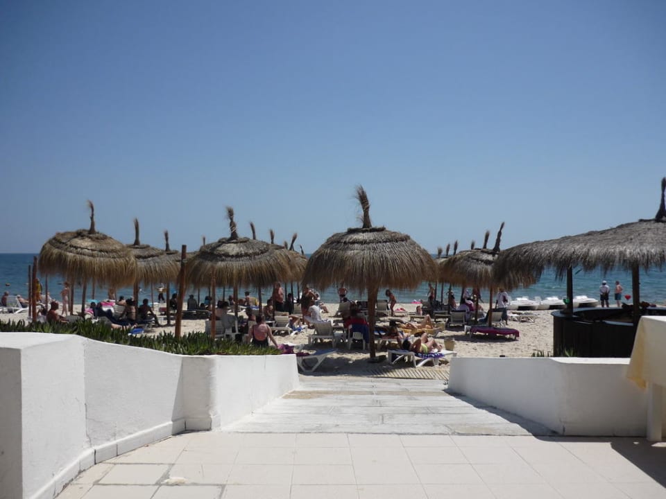 Blick von der Strandbar  El Mouradi Club Kantaoui