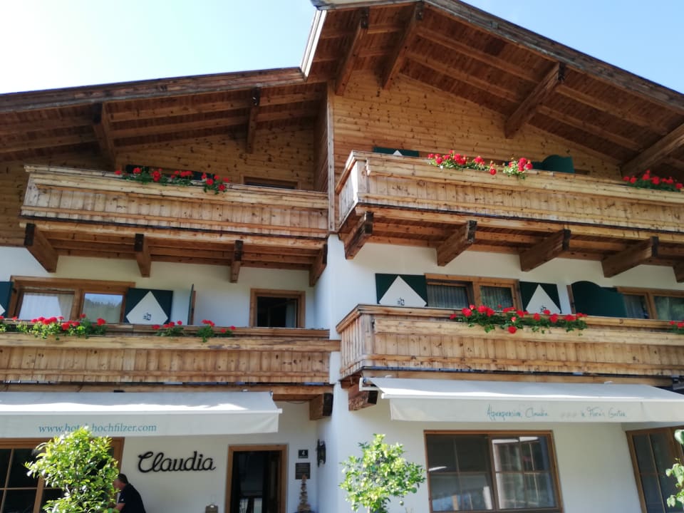 Außenansicht Hotel Hochfilzer