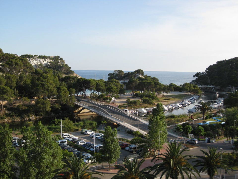 Ausblick Meer Minura Cala Galdana & Apartamentos d'Aljandartos d'Aljandar