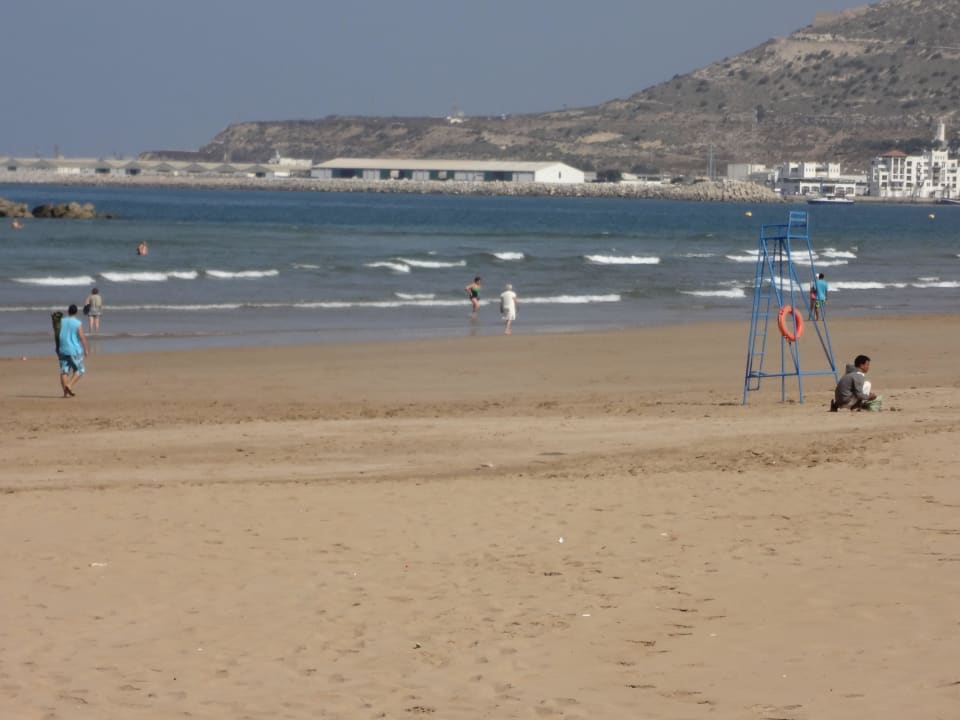 Breiter Strand in Agadir Hotel Riu Palace Tikida Agadir