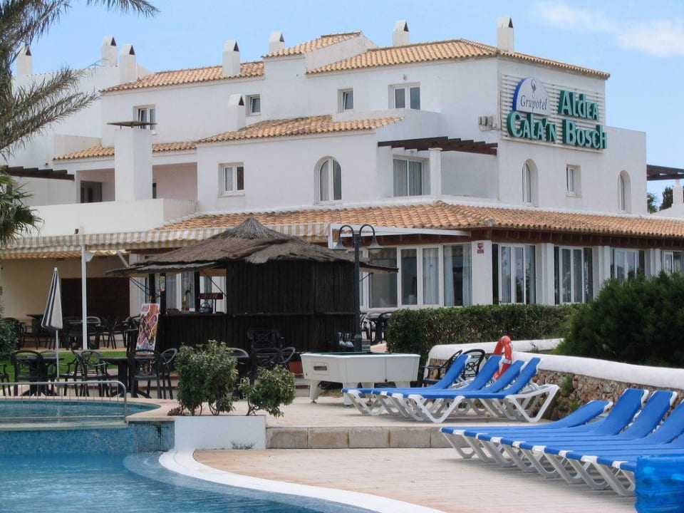 Pool mit Außenansicht Grupotel Aldea Cala'n Bosch