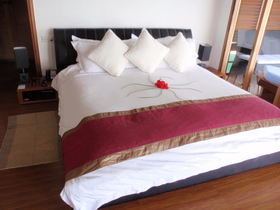 Grosses Bett Kuramathi Maldives